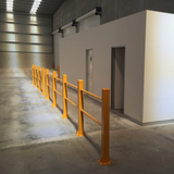 Custom Forklift Barrier WPS Heavy Duty