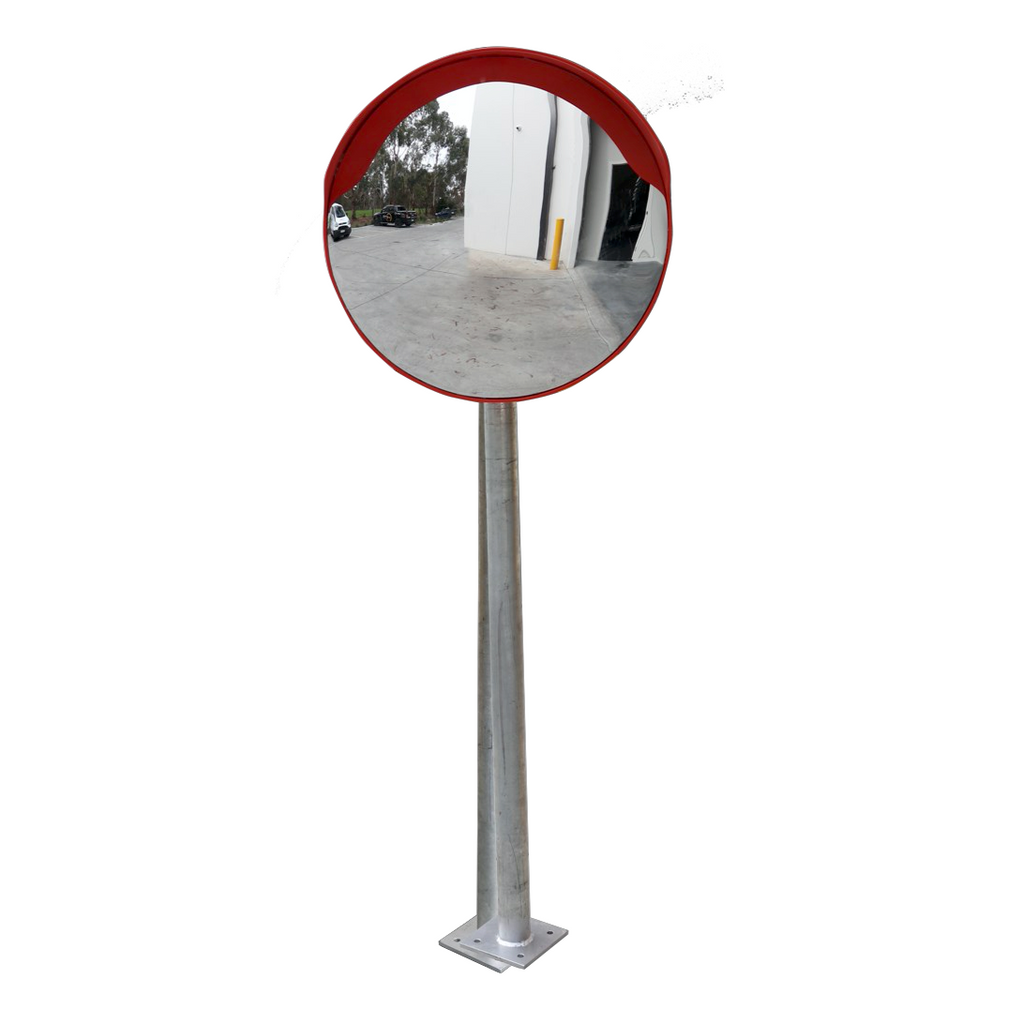 Mirror Post Surface Mounted Sign Mirror Post | Warehouse Safety